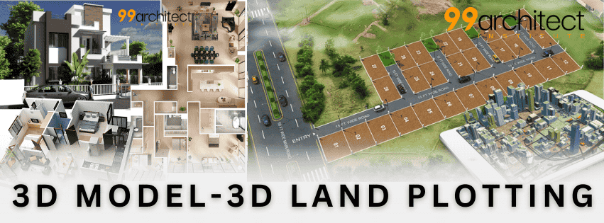 3D Building Model & Elevation / 3D land Plotting Design cover image